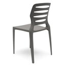 Ver imagem 5 de Cadeira para Cozinha Área Gourmet Jardim Empilhável Larsen P03 Basalto - Lyam Decor