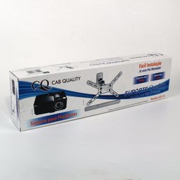Suporte para Projetor Data Show de Teto e Parede Ajustável Regulagem Universal 3 e 4 Furos - - 3