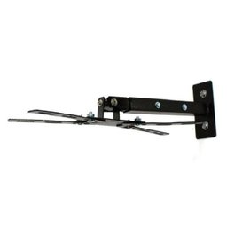 Suporte para Projetor Data Show de Teto e Parede Ajustável Regulagem Universal 3 e 4 Furos - Preto - 4