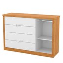 Ver imagem 2 de Cômoda Infantil Tutto New Freijó Branco Soft - Matic