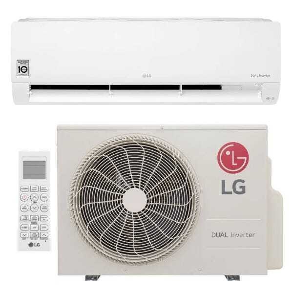 Ar-Condicionado Hi Wall LG Dual Inverter Voice 24.000 BTUs Quente/Frio 220V