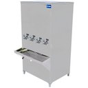 Ver imagem 1 de Bebedouro Industrial 200 Litros em Inox 4 Torneiras 220v