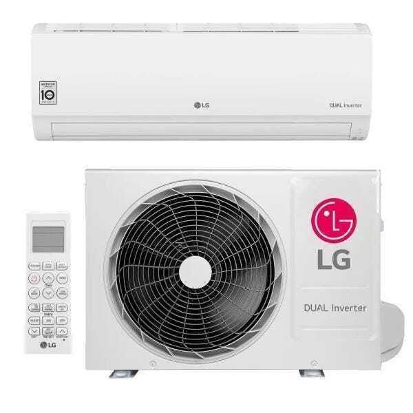 Ar-condicionado Hi Wall Lg Dual Inverter Voice 12.000 Btus Quente Frio 220v