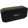 Caixa Som Amplificada Portátil Bluetooth Prova D´Água Mp3 Fm USB SD Aux Bateria M86Bt Verde/ - 2