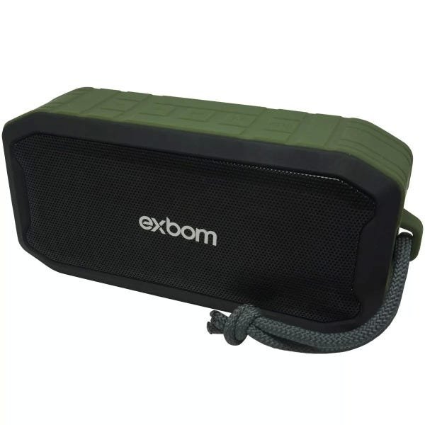 Caixa Som Amplificada Portátil Bluetooth Prova D´Água Mp3 Fm USB SD Aux Bateria M86Bt Verde/ é boa?