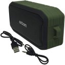 Ver imagem 6 de Caixa Som Amplificada Portátil Bluetooth Prova D´Água Mp3 Fm USB SD Aux Bateria M86Bt Verde/