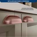 Ver mais imagens de Cozinha Modulada 4 Peças 7 Portas 2 Gavetas com Balcão sem Tampo para Pia Unna