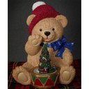 Ver imagem 2 de Enfeite Natal Urso Natalino Arvore Led Som Decoraçao Iluminada Casa Loja Recepçao Festa Fim de Ano C