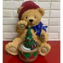 Ver imagem 6 de Enfeite Natal Urso Natalino Arvore Led Som Decoraçao Iluminada Casa Loja Recepçao Festa Fim de Ano C
