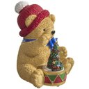Ver imagem 4 de Enfeite Natal Urso Natalino Arvore Led Som Decoraçao Iluminada Casa Loja Recepçao Festa Fim de Ano C