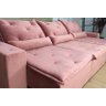 Sofá Retrátil Reclinável 3,20 m Rosa 10 Delta - 6