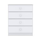 Ver imagem 1 de Cômoda Infantil Amarelinha Branco Brilho - Henn