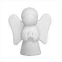 Ver imagem 2 de Luminária Abajur Anjinho da Guarda Branco Bivolt