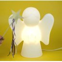 Ver imagem 4 de Luminária Abajur Anjinho da Guarda Branco Bivolt