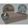 Sofá-Cama Casal Laguna 1,87M Velosuede - NetSofás - 5