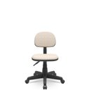 Ver imagem 1 de Cadeira Secretaria Giratoria Bolt - Tecido J.Serrano - Marrom/Bege