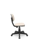 Ver imagem 2 de Cadeira Secretaria Giratoria Bolt - Tecido J.Serrano - Marrom/Bege