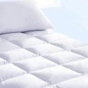 Ver imagem 1 de Pillow Top Solteiro 100% Fibra Siliconada 1600g/m² - Tecido Percal Algodão - Muito Mais Conforto Fas