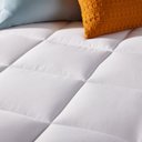 Ver imagem 2 de Pillow Top Solteiro 100% Fibra Siliconada 1600g/m² - Tecido Percal Algodão - Muito Mais Conforto Fas