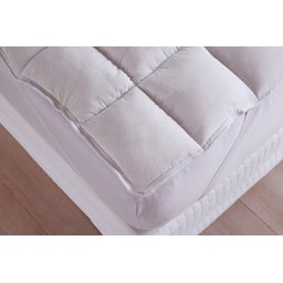 Pillow Top Solteiro 100% Fibra Siliconada 1600g/m² - Tecido Percal Algodão - Muito Mais Conforto Fas - 3