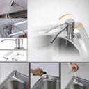 Ver mais imagens de Dispenser Embutir Pia Detergente Sabonete Liquido Dosador sabão escovado cozinha banheiro
