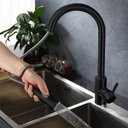 Ver imagem 1 de Torneira Goumet Pull Down Monocomando Misturador Água Quente Bancada Cozinha