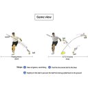 Ver imagem 7 de Base Treinamento Tennis Treino Individual Bolinha com Elastico Aparelho Fixo Pratico Portatil
