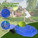 Ver imagem 2 de Base Treinamento Tennis Treino Individual Bolinha com Elastico Aparelho Fixo Pratico Portatil