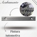 Ver imagem 3 de Puxador de Móveis Armário Gavetas Clean Reto 300mm Alumínio - Prata