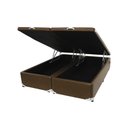 Ver imagem 1 de Cama Box Baú Castor King Premium Caramelo 180x200x35cm