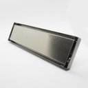 Ver imagem 2 de Ralo Invisivel Chapa Linear Inox Escovado Anti Odor Canto Banheiro 28x8