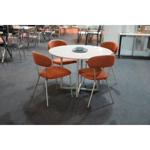 Kit 2 Cadeiras Jantar Moderna Design Lançamento Terracota/champagne