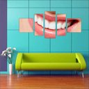 Ver imagem 4 de Quadro Decorativo Dentista Odontologia Consultórios Interiores Mosaico 5 Peças Com Moldura