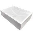 Ver imagem 2 de Cuba Pia para Banheiro Retangular Inspira Branca