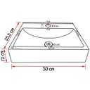 Ver imagem 3 de Cuba Pia para Banheiro Retangular Inspira Branca