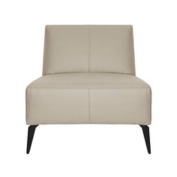 Poltrona de Couro Vintage Nude - PR Móveis - 5