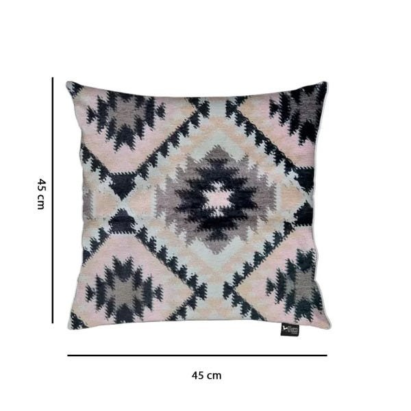 Capa para Almofada Mosaico Rosa - D'Rossi - 2