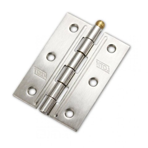 Dobradiça Inox Porta / Janela Pino Solto 3,5" - Loth