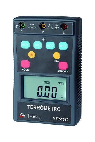 Terrômetro Digital Minipa MTR-1530 - 1