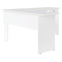 Ver imagem 2 de Escrivaninha Mesa para Escritório em L Cannes Branco