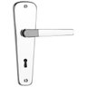 Fechadura Interna Soprano Pop Line, Zincado e Inox - POPLINE-4053-PY-E11 - 1