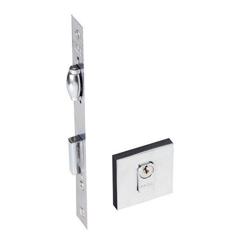 Fechadura Externa Rolete Quadrada Pado 453-40r, Cromado