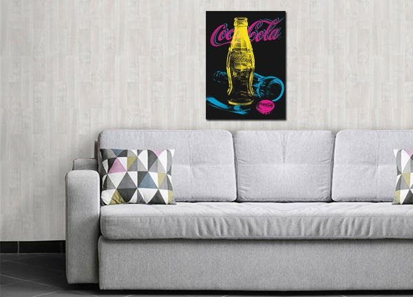 Quadros Decorativos Modernos 0016 - 50cm x 40cm - 1