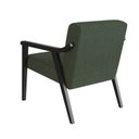 Ver imagem 6 de Kit 2 Poltronas Decorativas Madeira Maciça Jequitibá Tecido Algodão Flávia