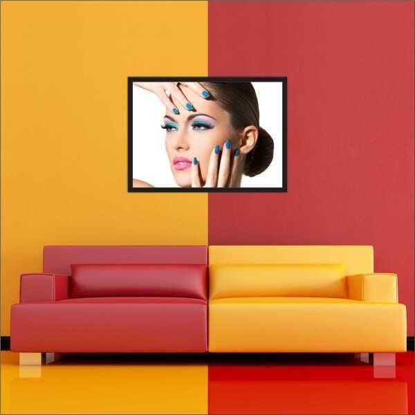 Quadro Maquiagem Fashion Hair Estética Salão De Beleza T20 - 2