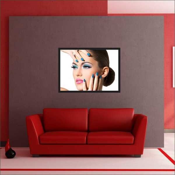 Quadro Maquiagem Fashion Hair Estética Salão De Beleza T20 - 4
