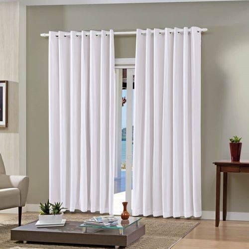 Cortina Bella Janela Corta Luz 4,20m x 2,50m Branco - 1