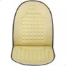 Encosto Almofada Massageador Banco Carro Assento de Bolinhas Creme - 1
