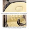 Encosto Almofada Massageador Banco Carro Assento de Bolinhas Creme - 3