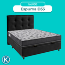 Ver imagem 4 de Cama + Bau Blindado e Colchão Ortobom D33 Casal - Iso100 + Cabeceira
